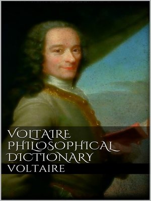 cover image of Voltaire's Philosophical Dictionary